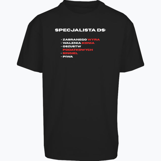 Bluzka Oversize Specjalista Ds: