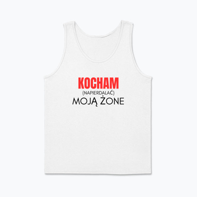 Podkoszulka Kocham Moją Żonę (bez emotki)