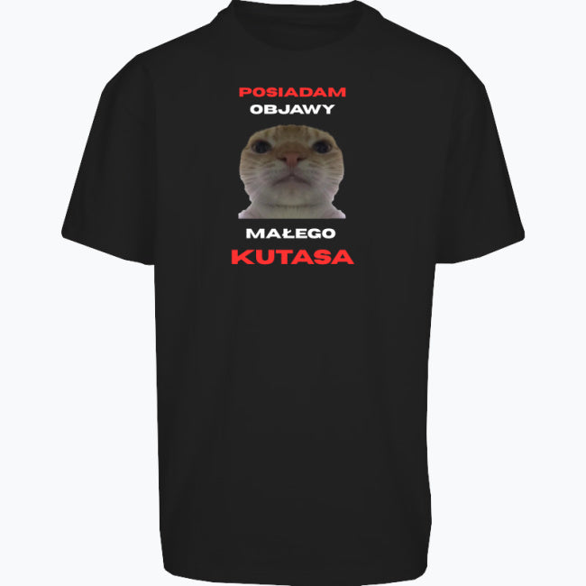 Bluzka Oversize Posiadam Objawy Małego Kutasa