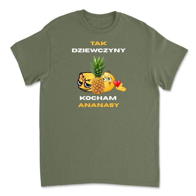 Koszulka Kocham Ananasy