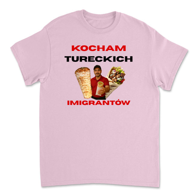Koszulka Kocham Tureckich Imigrantów