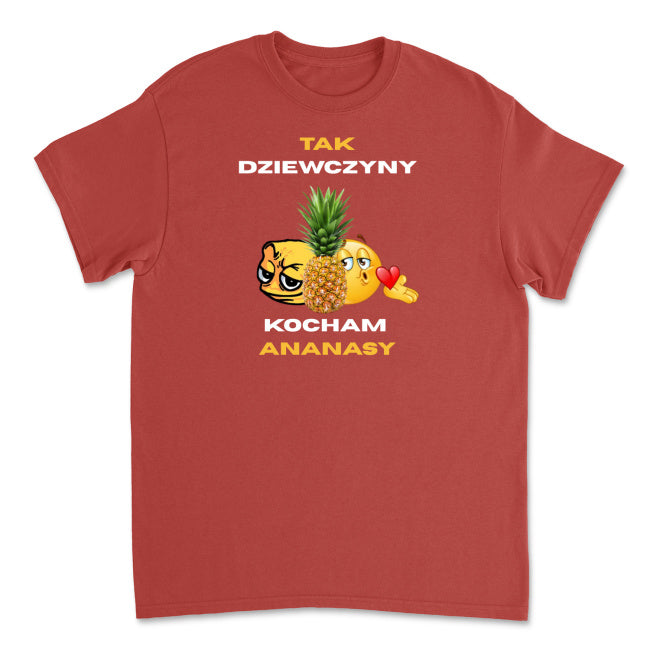 Koszulka Kocham Ananasy