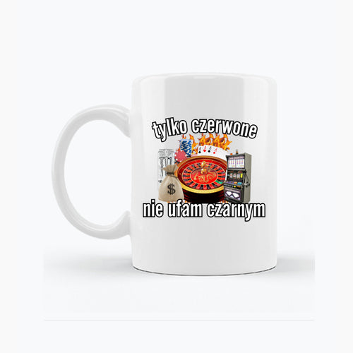 Kubek Tylko Czerwone