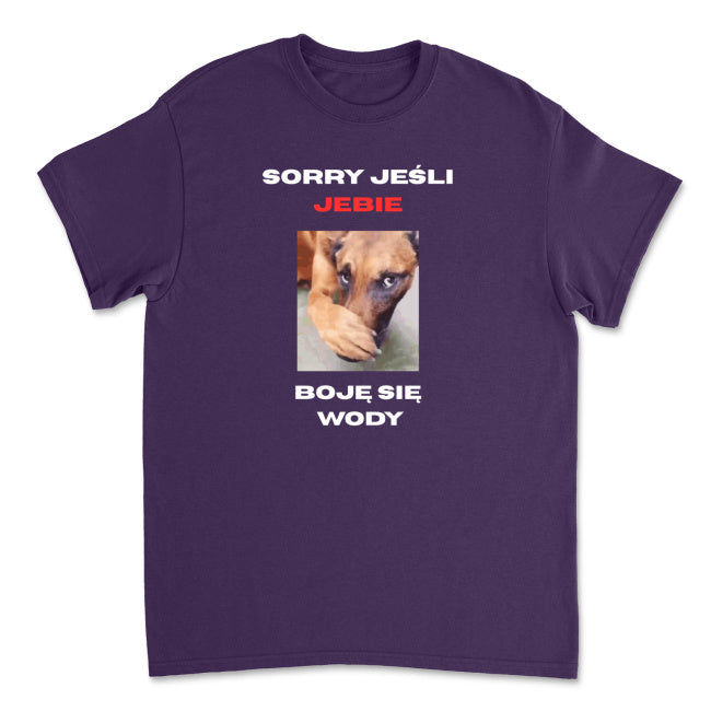 Koszulka Sorry Jeśli Jebie