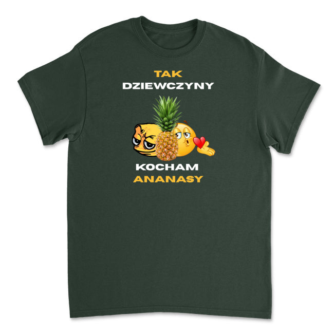 Koszulka Kocham Ananasy