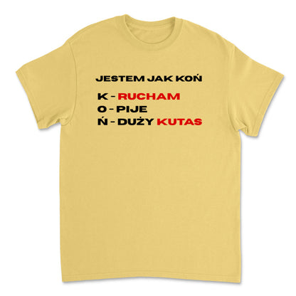 Koszulka Jestem Jak Koń