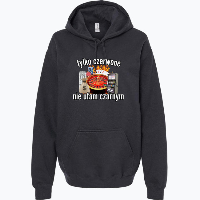 Bluza Tylko czerwone nie ufam czarnym