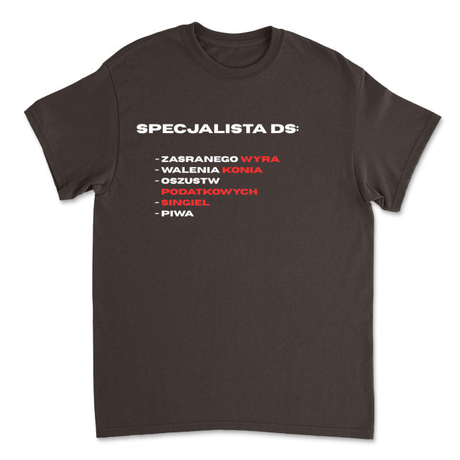 Koszulka Specjalista ds: