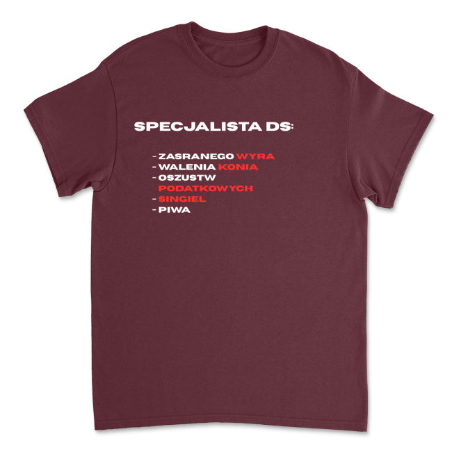 Koszulka Specjalista ds:
