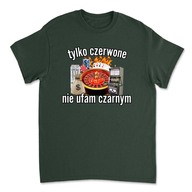Koszulka Tylko czerwone nie ufam czarnym