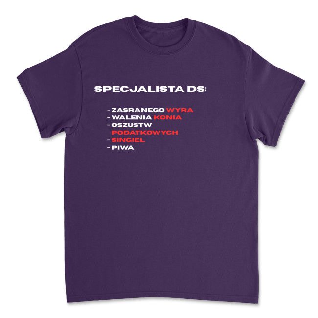 Koszulka Specjalista ds:
