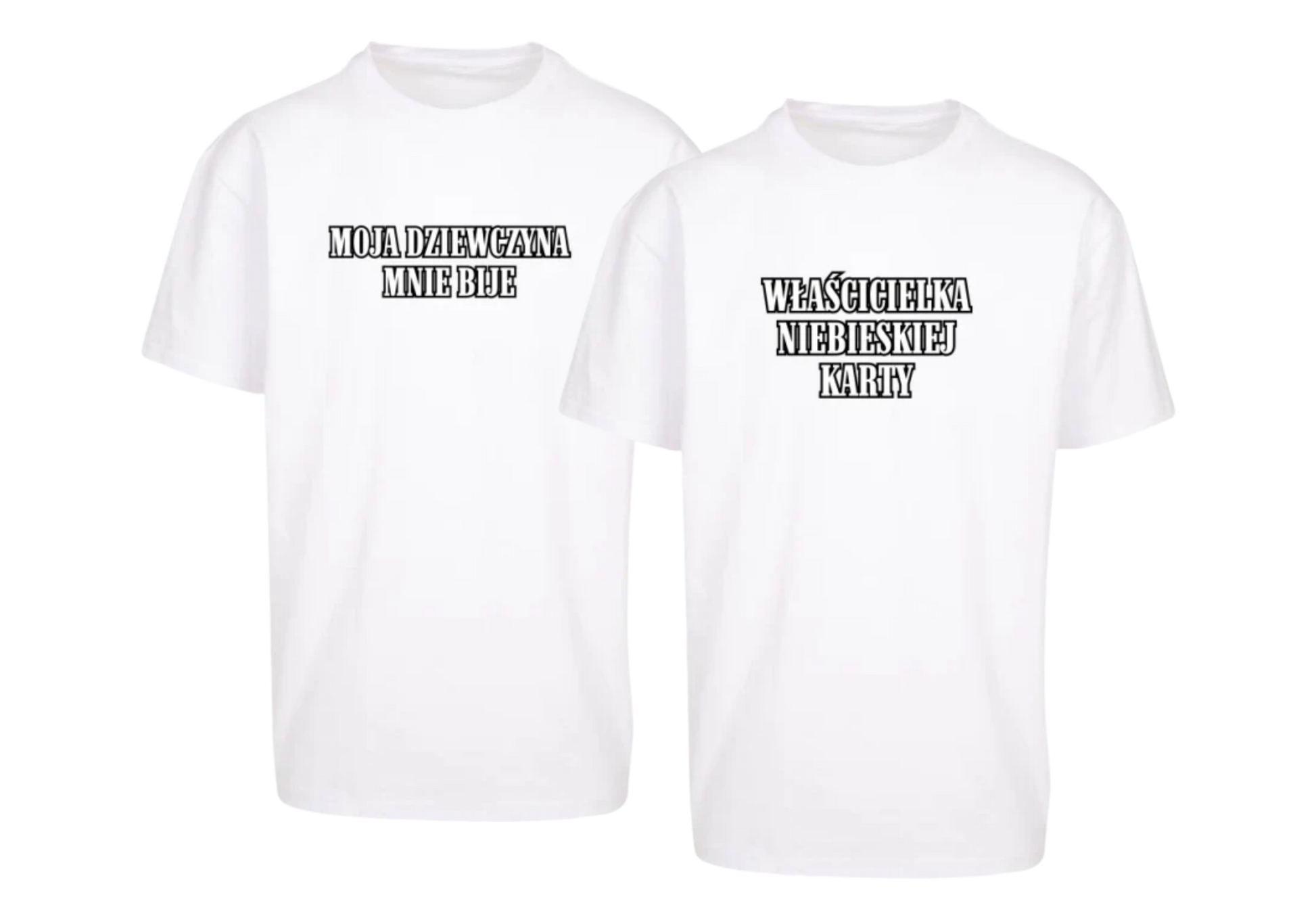 Niebieska Para Oversize