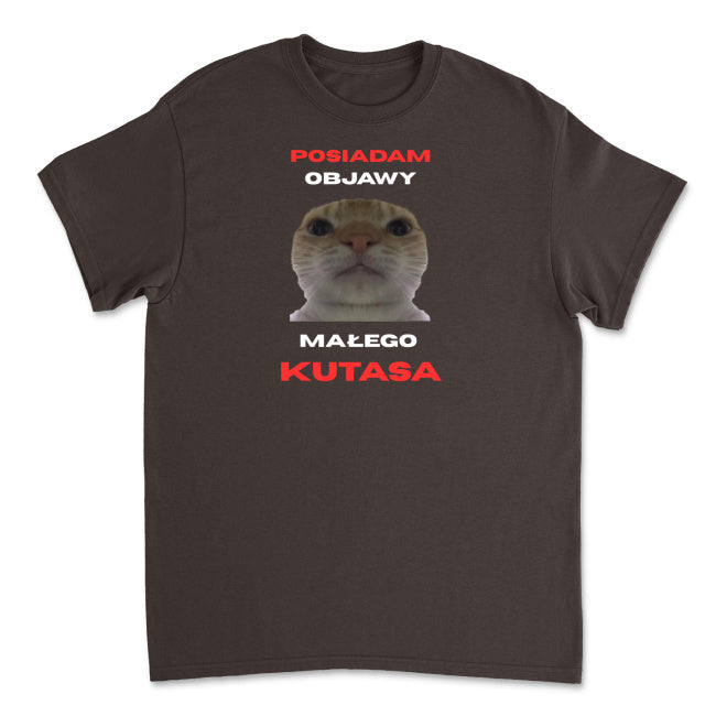 Koszulka Posiadam Objawy Małego Kutasa
