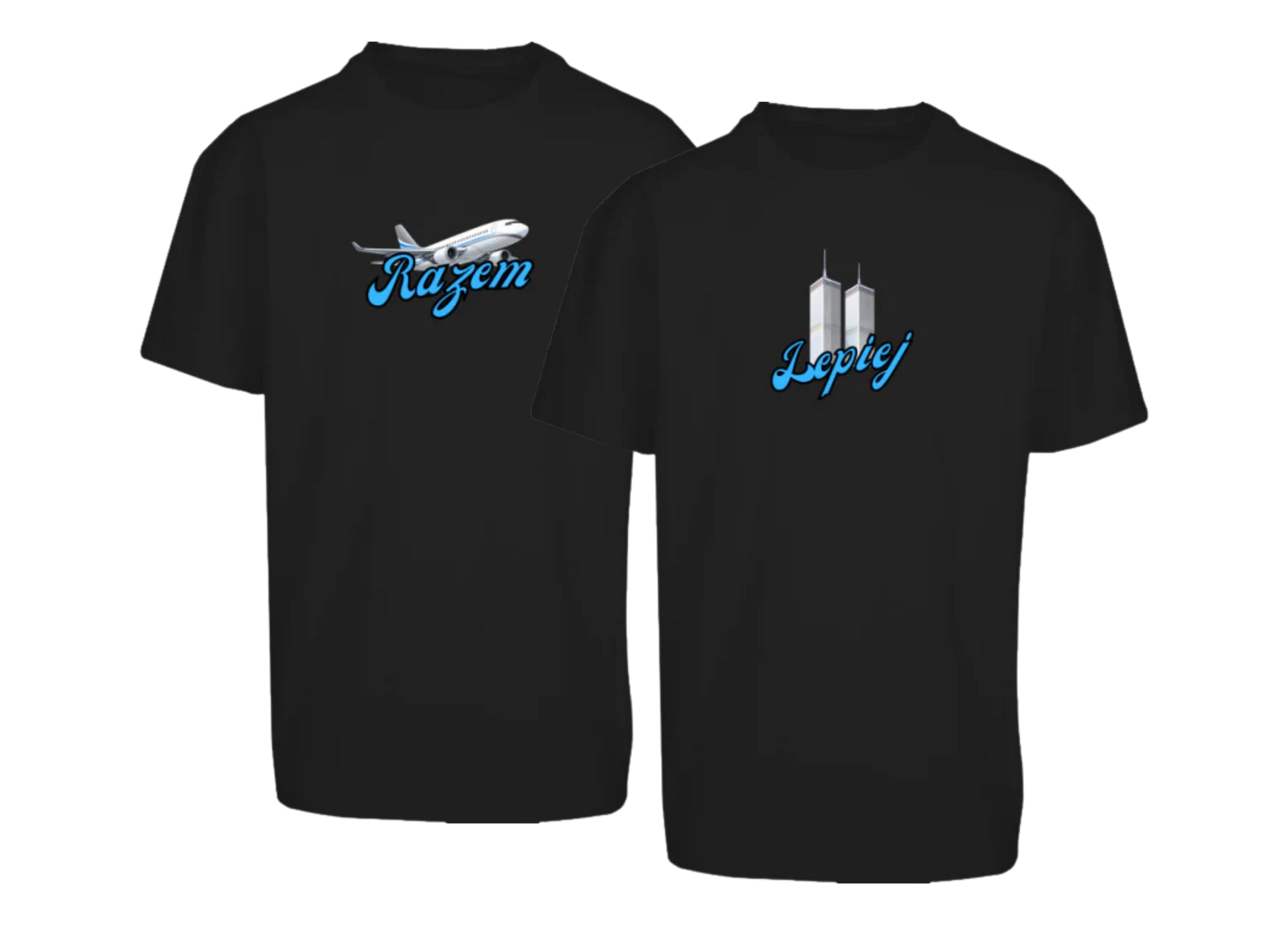 Bombowa Para Oversize (Niebieski)