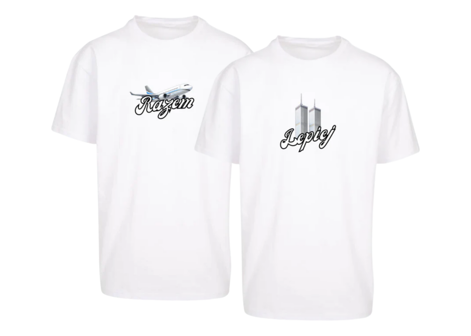 Bombowa Para Oversize (Biały)