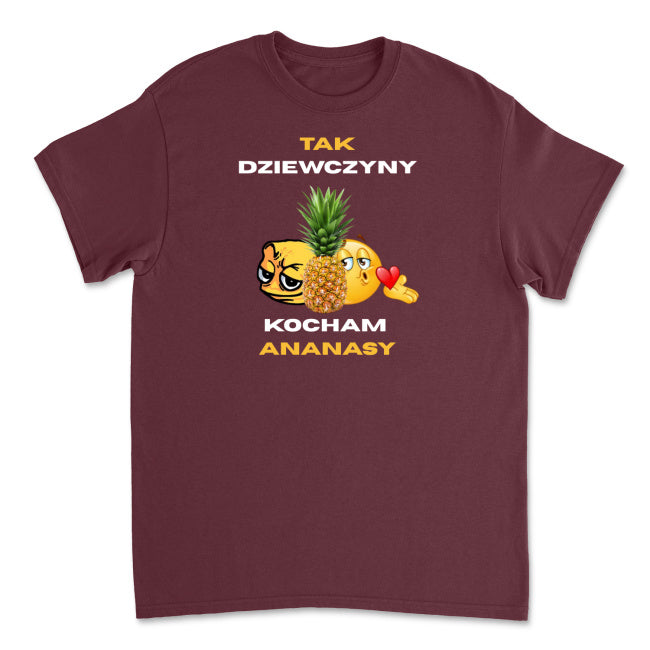 Koszulka Kocham Ananasy