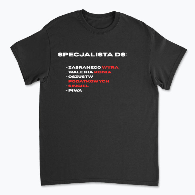 Koszulka Specjalista ds: