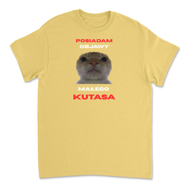 Koszulka Posiadam Objawy Małego Kutasa
