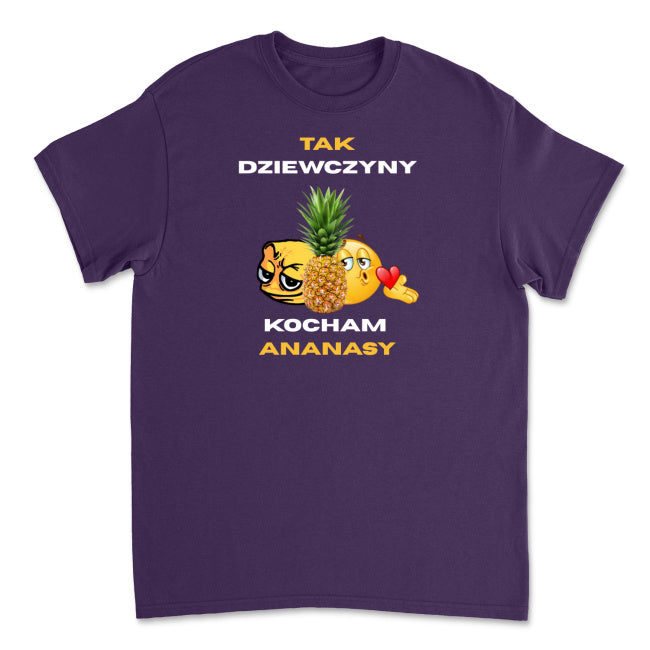 Koszulka Kocham Ananasy