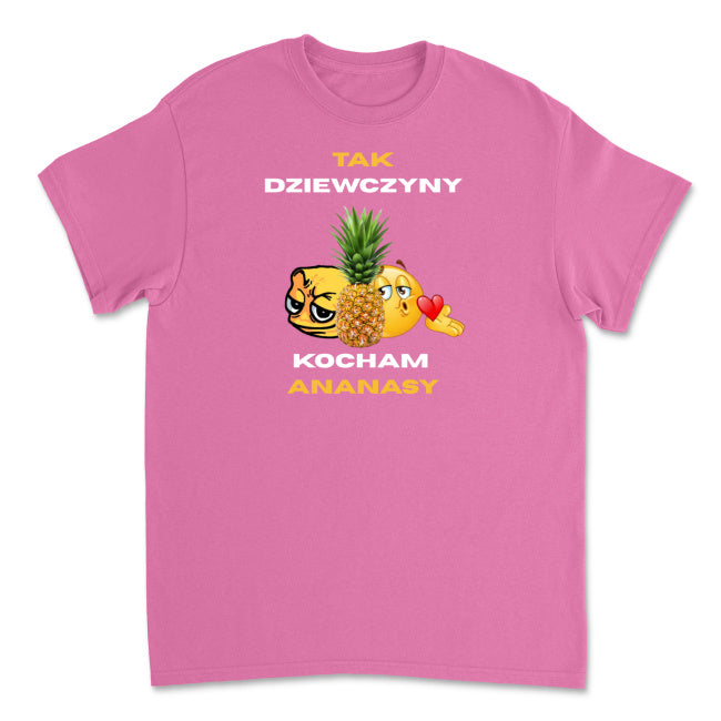 Koszulka Kocham Ananasy